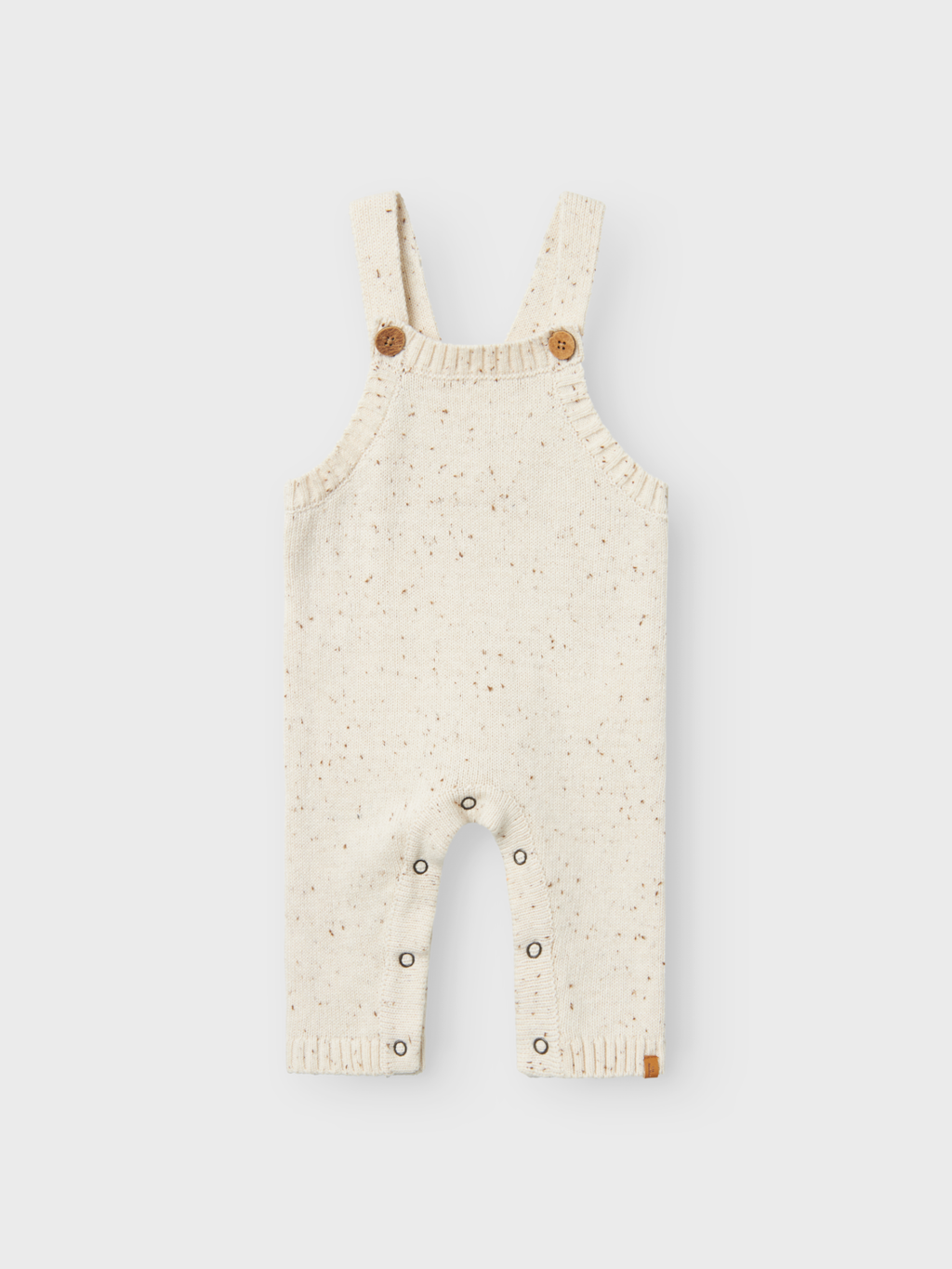 Lil' Atelier BABY GALTO FIG KNIT OVERALL - Turtledove