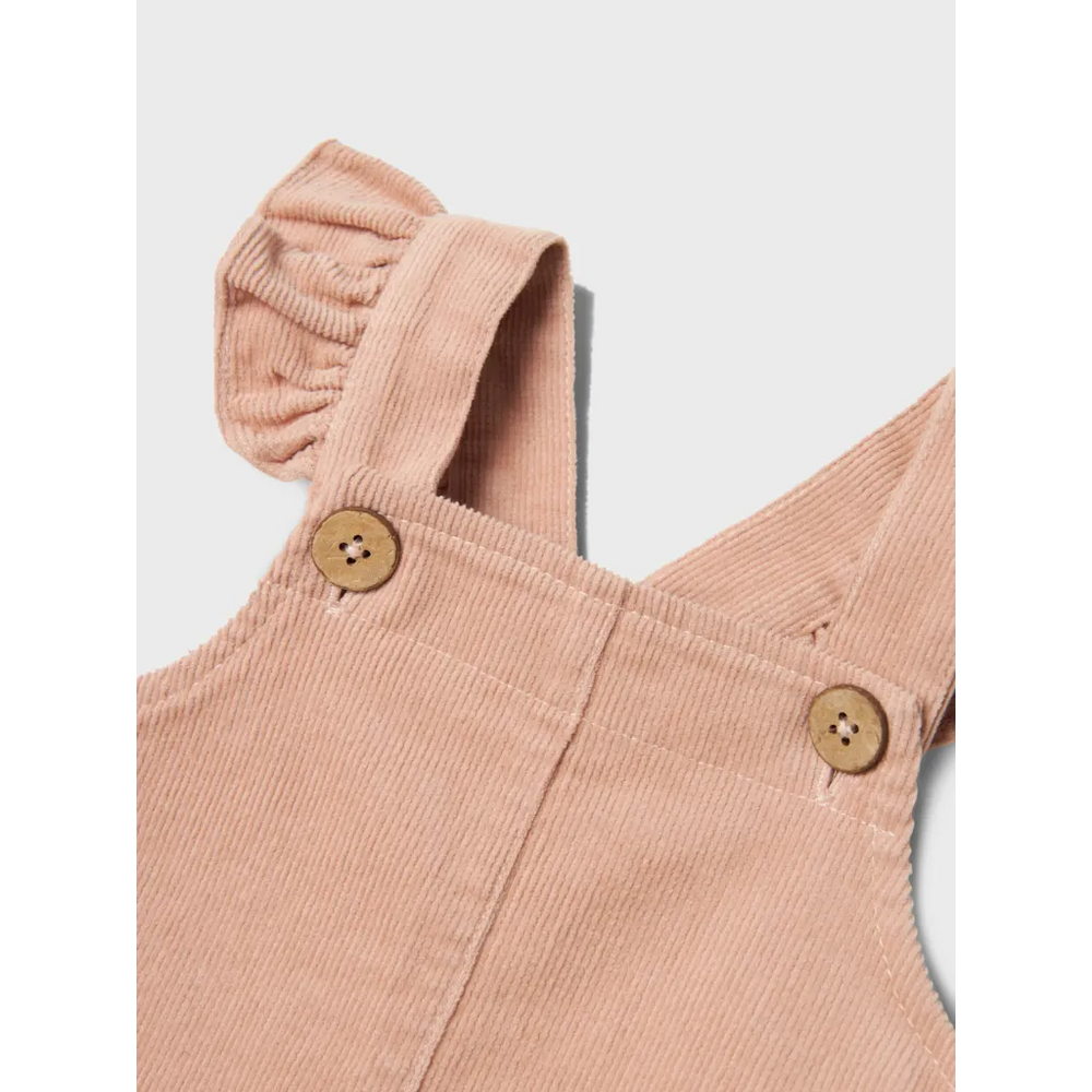 Lil' Atelier Baby REVELLE CORD OVERALL - Rugby Tan