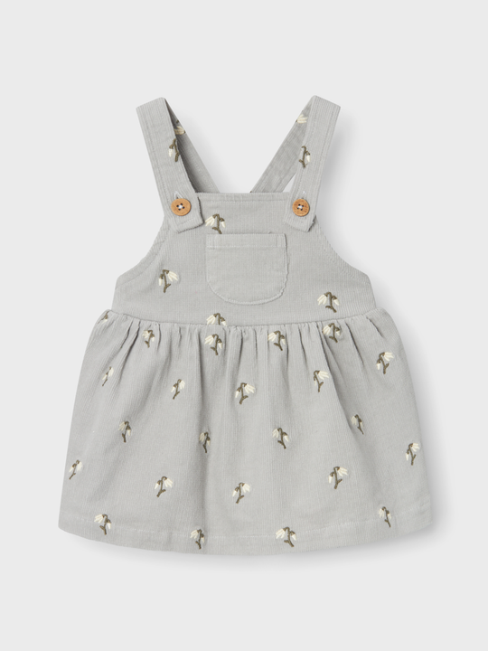 Lil' Atelier BABY NELLY LOOSE CORD SKIRTALL - Mirage Gray