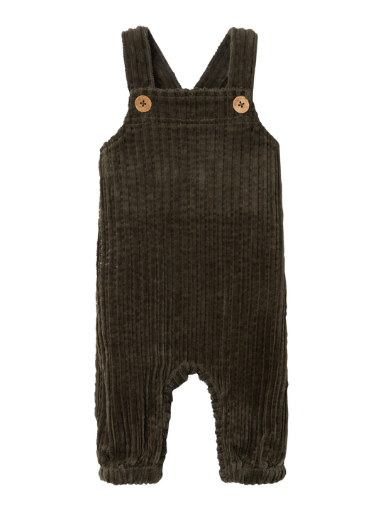 Lil' Atelier BABY RAUL LOOSE CORD OVERALL - Kalamata