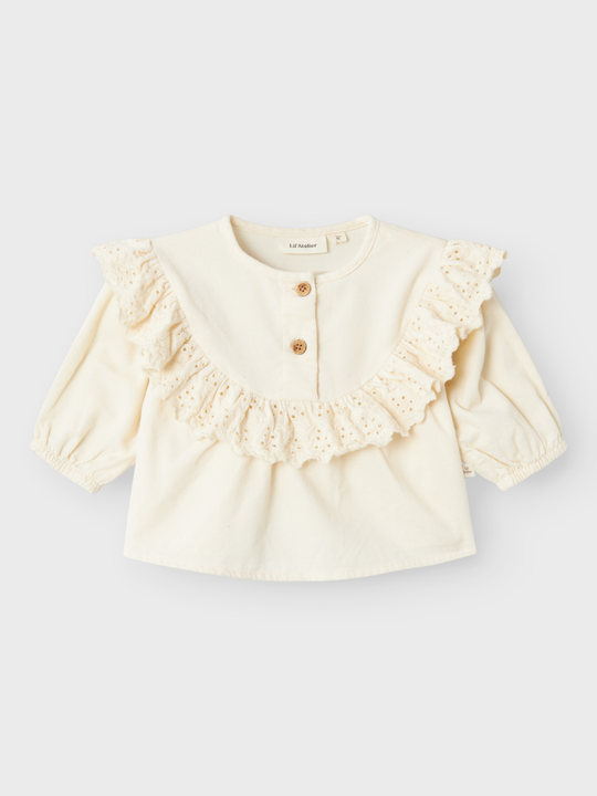 Lil' Atelier BABY SAKU LS LOOSE TOP - Turtledove