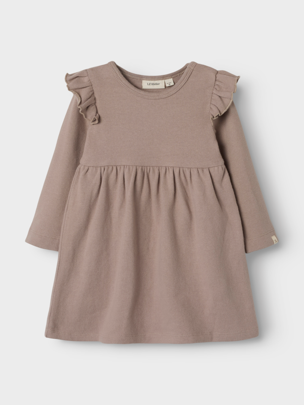 Lil' Atelier Baby THORO HOK LS BODY DRESS - Etherea