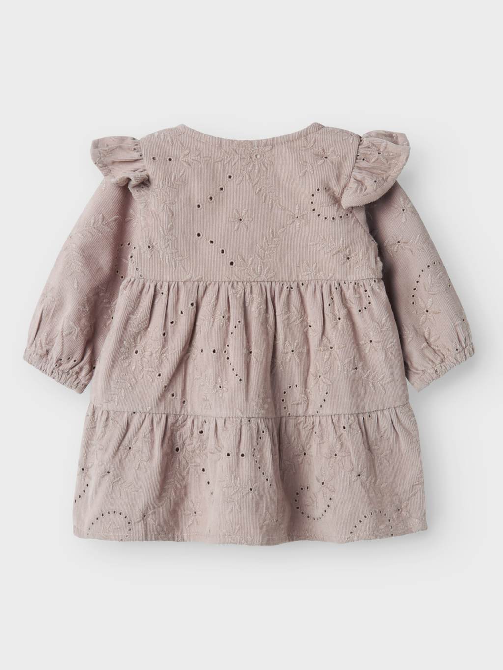 Lil' Atelier Baby BINE LS LOOSE CORD DRESS - Etherea