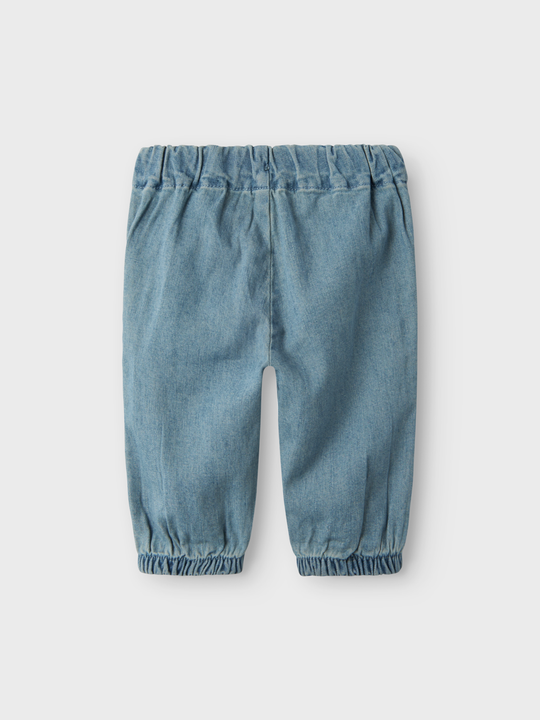 Lil' Atelier Baby ROME LOOSE R TULA JEANS - Medium Blue Denim