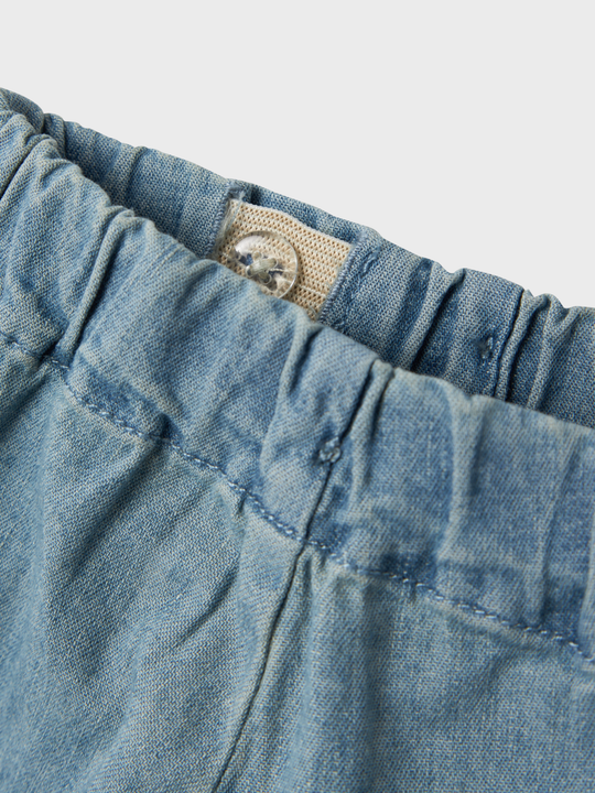 Lil' Atelier Baby ROME LOOSE R TULA JEANS - Medium Blue Denim