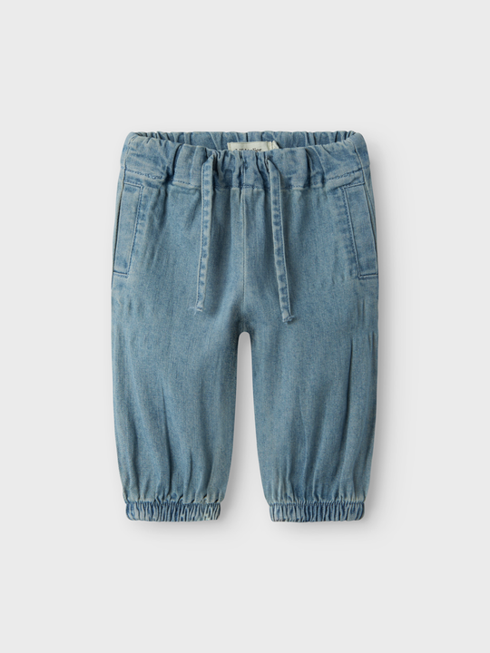 Lil' Atelier Baby ROME LOOSE R TULA JEANS - Medium Blue Denim