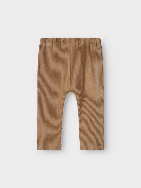 Lil' Atelier BABY RAJO MAT LOOSE PANT - Petrified Oak