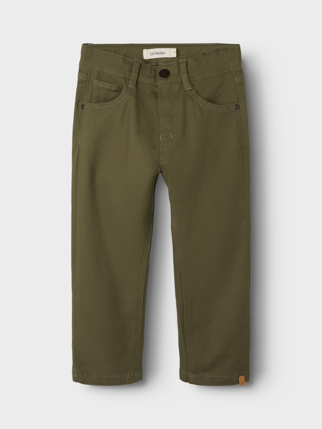 Lil' Atelier Mini RYAN LOOSE BASIM PANTS - Kalamata