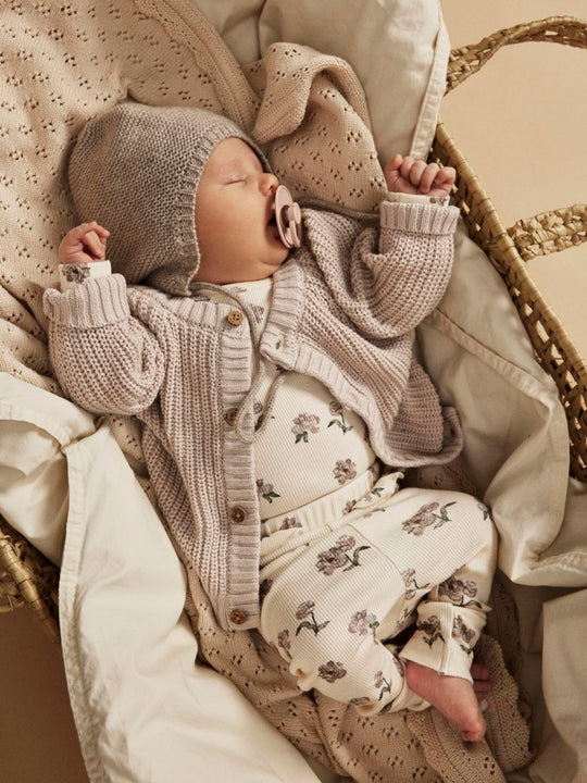 Lil' Atelier BABY GAVO EKO LS SLIM BODY NOOS - Turtledove Peony