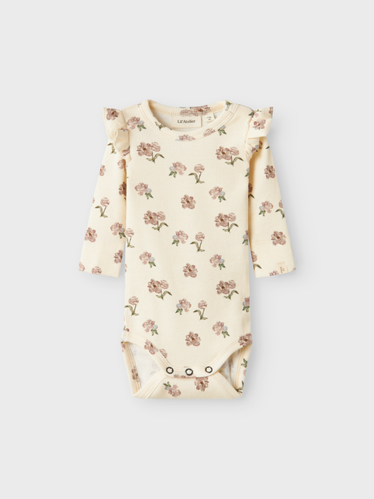 Lil' Atelier BABY GAVO EKO LS SLIM BODY NOOS - Turtledove Peony