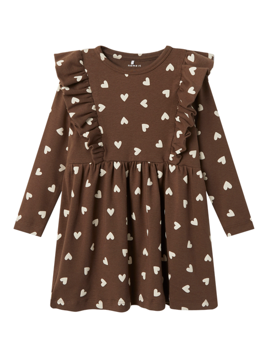 name it mini KENDRA LS DRESS - Rain Drum