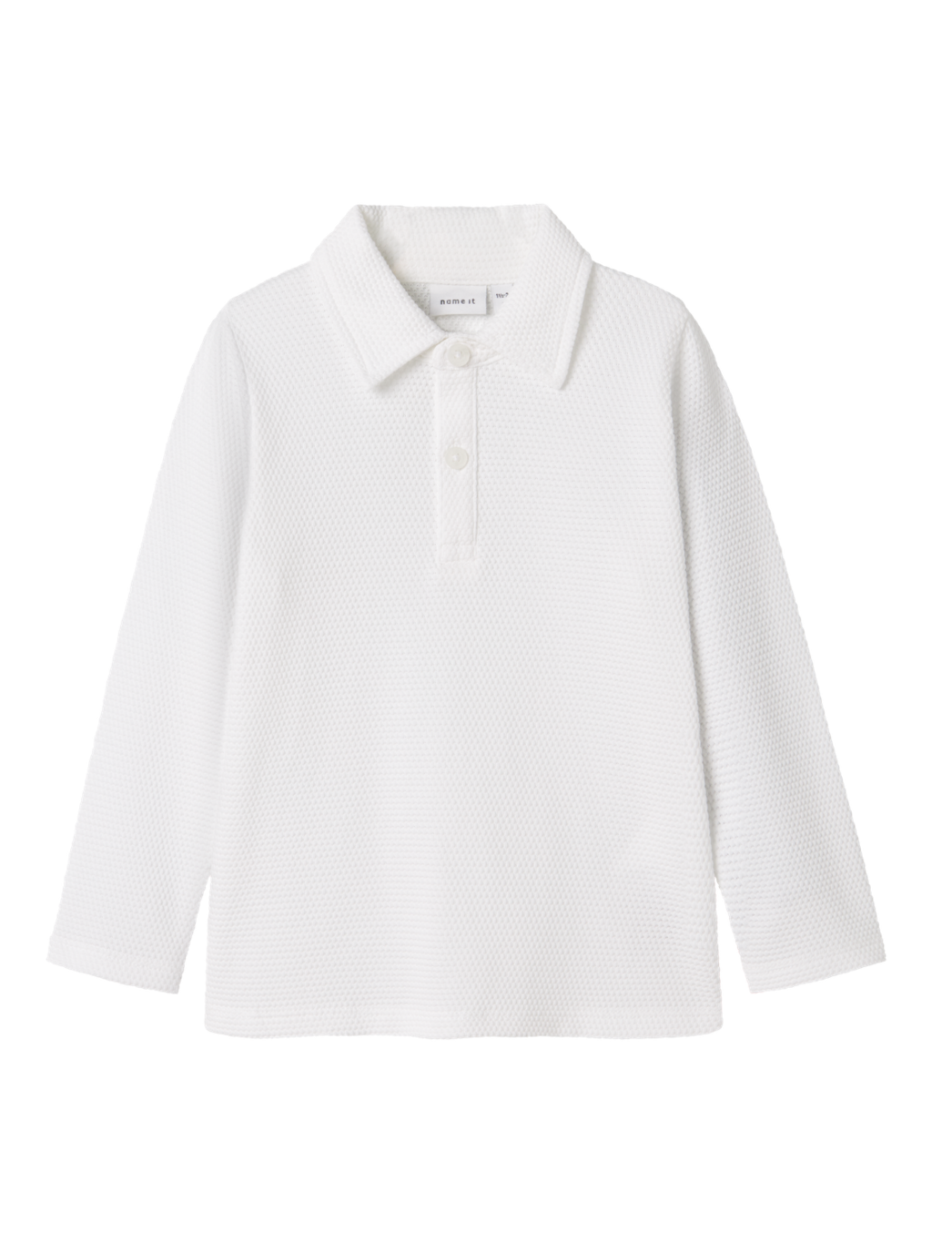 name it mini ROTER LS SHIRT - Bright White