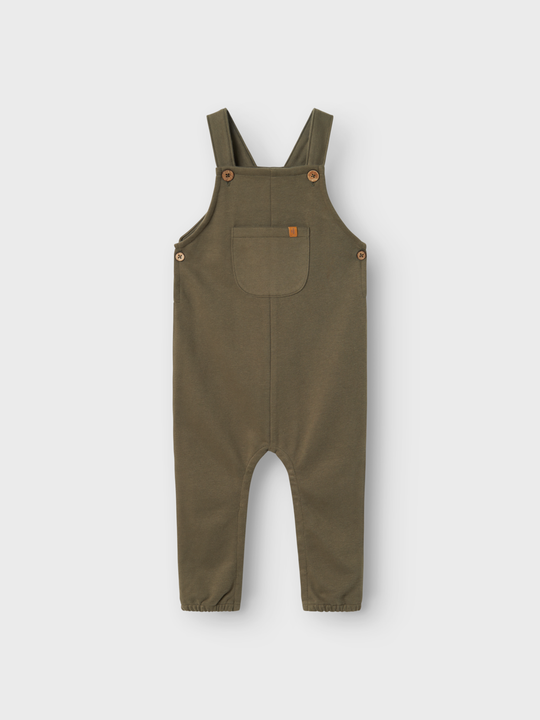 Lil' Atelier BABY ILONDON RES LOOSE OVERALL - Kalamata