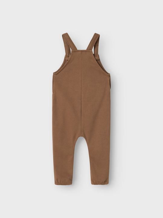 Lil' Atelier BABY ILONDON RES LOOSE OVERALL - Shitake