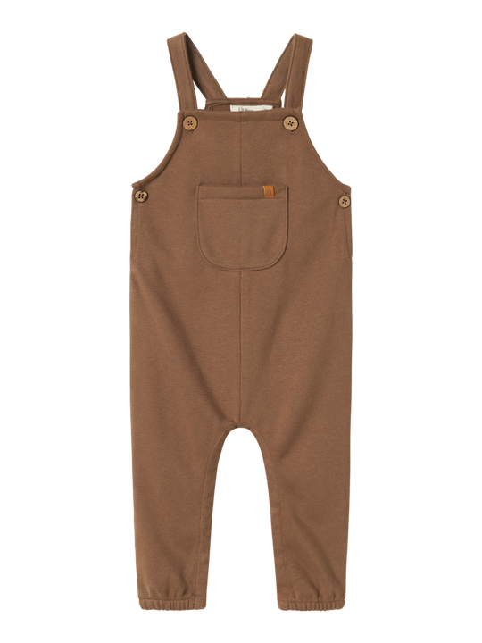 Lil' Atelier BABY ILONDON RES LOOSE OVERALL - Shitake