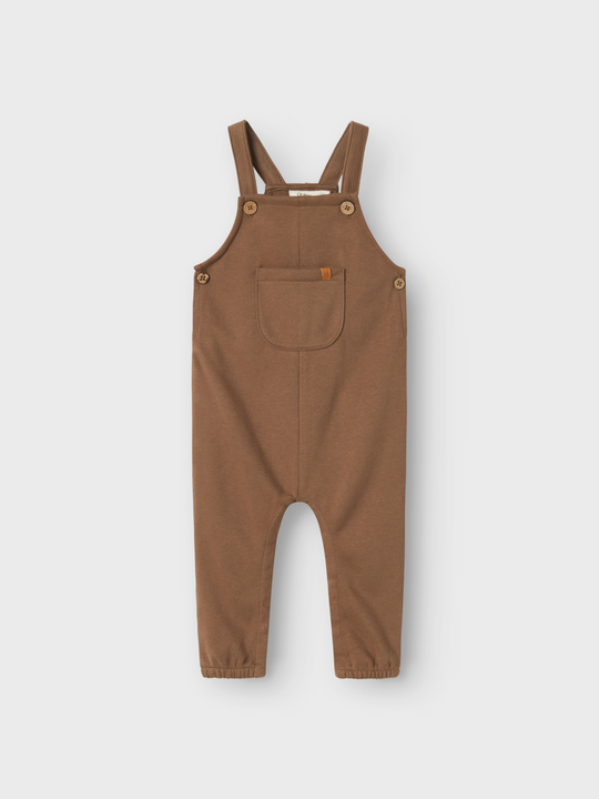 Lil' Atelier BABY ILONDON RES LOOSE OVERALL - Shitake