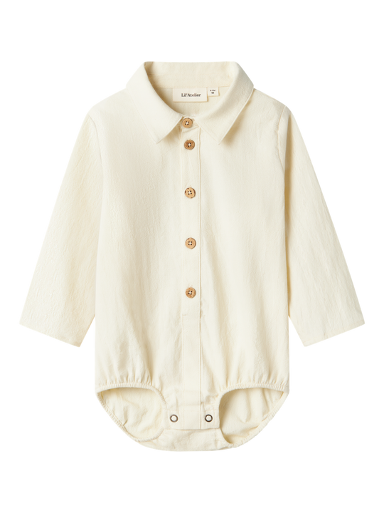 Lil' Atelier BABY HADAM LS LOOSE BODY SHIRT - Turtledove