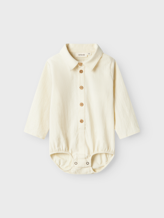 Lil' Atelier BABY HADAM LS LOOSE BODY SHIRT - Turtledove