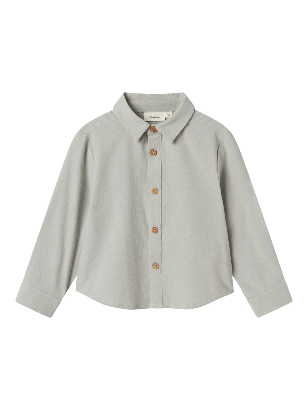 Lil' Atelier MINI HADAM LS LOOSE SHIRT - Mirage Gray