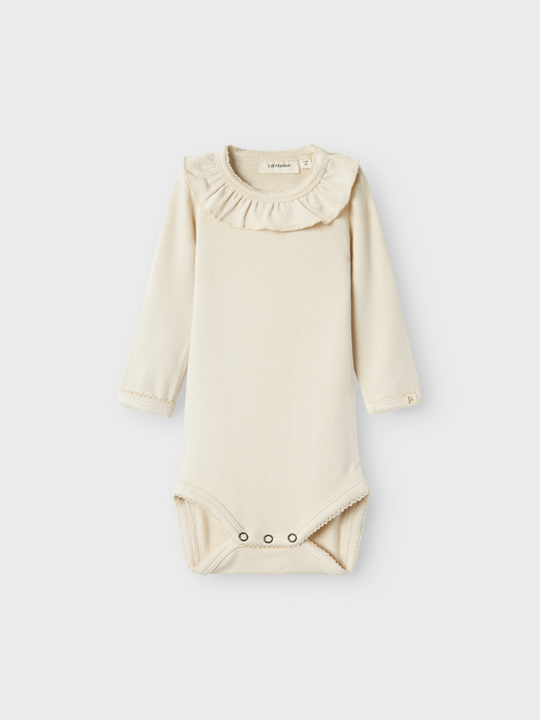 Lil' Atelier BABY SABA SOL LS SLIM BODY - Turtledove