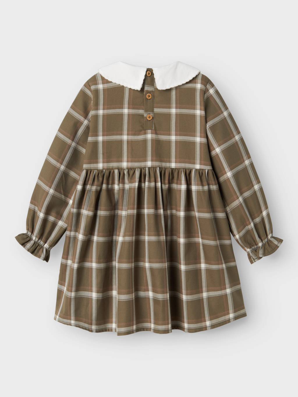 Lil' Atelier MINI SEVENO LS DRESS - Kalamata