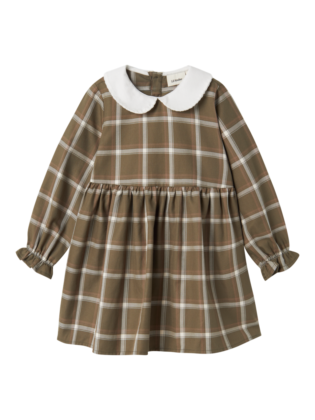 Lil' Atelier MINI SEVENO LS DRESS - Kalamata