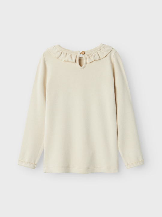 Lil' Atelier MINI SABA SOL LS SLIM TOP - Turtledove