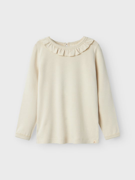 Lil' Atelier MINI SABA SOL LS SLIM TOP - Turtledove