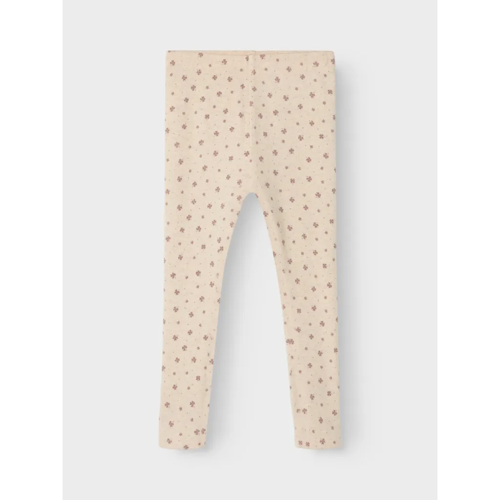 name it mini NOELLA SLIM LEGGING - Peyote Melange