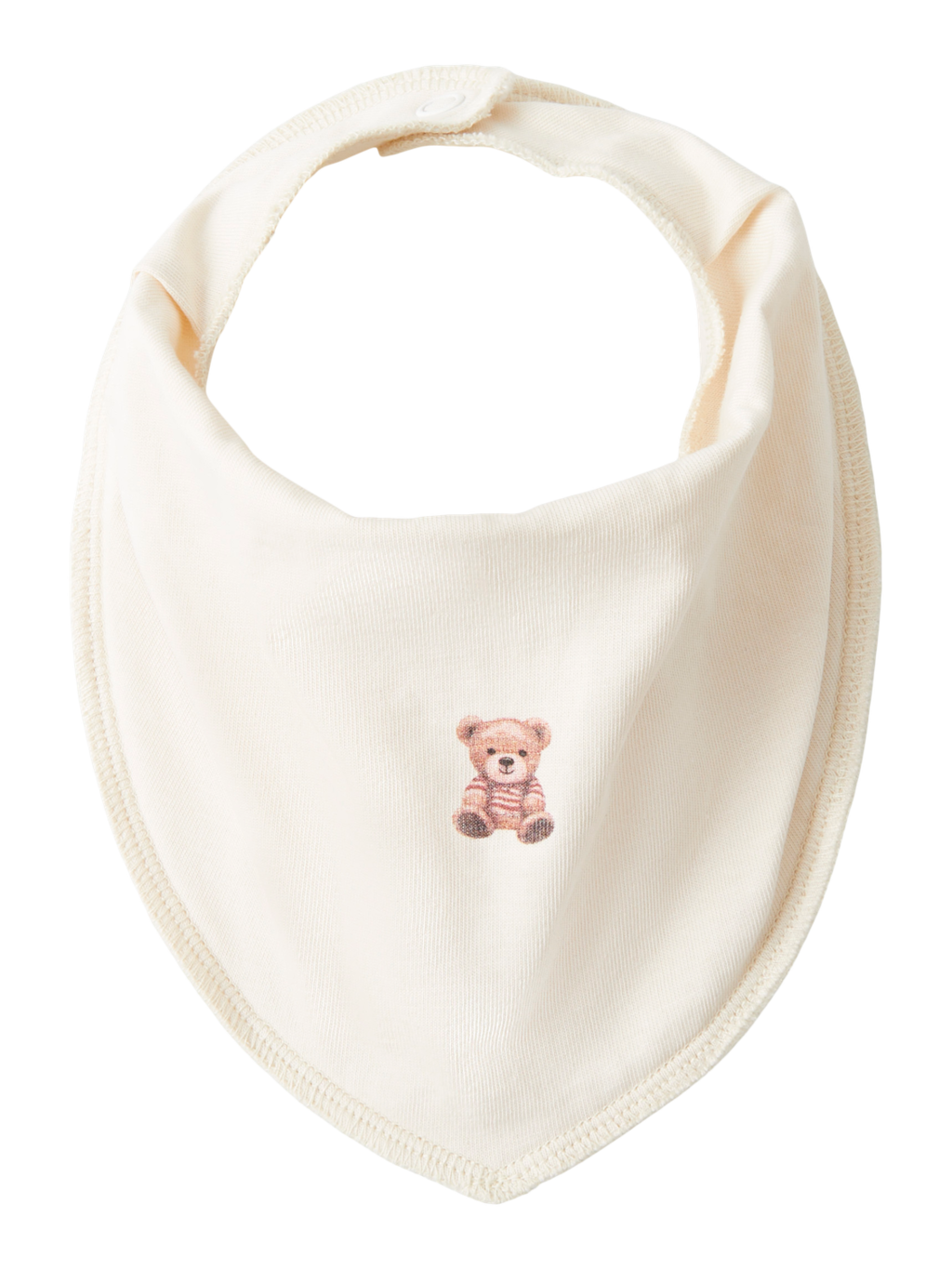 name it baby NICKY SCARF BIB - Sandshell