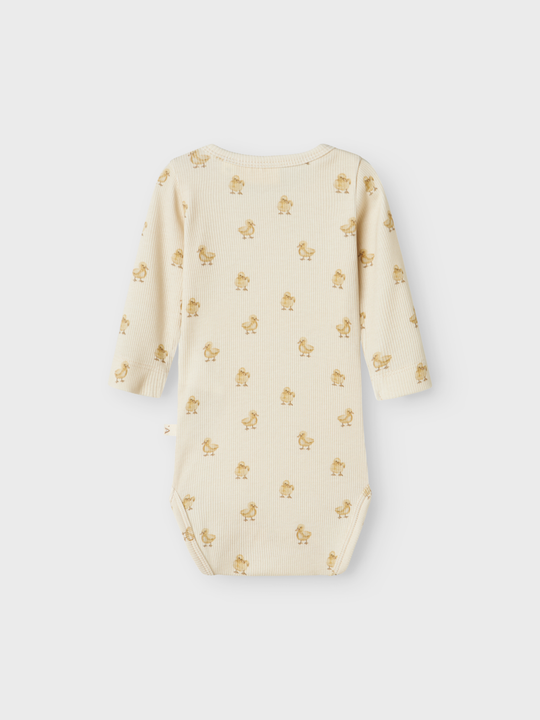 Lil' Atelier BABY LAVO EMO LS SLIM BODY - Turtledove Duck