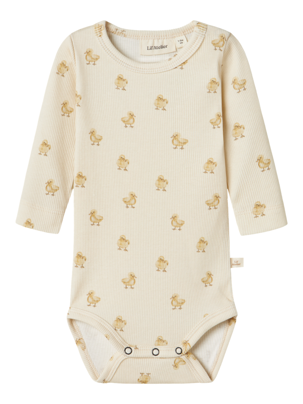 Lil' Atelier BABY LAVO EMO LS SLIM BODY - Turtledove Duck