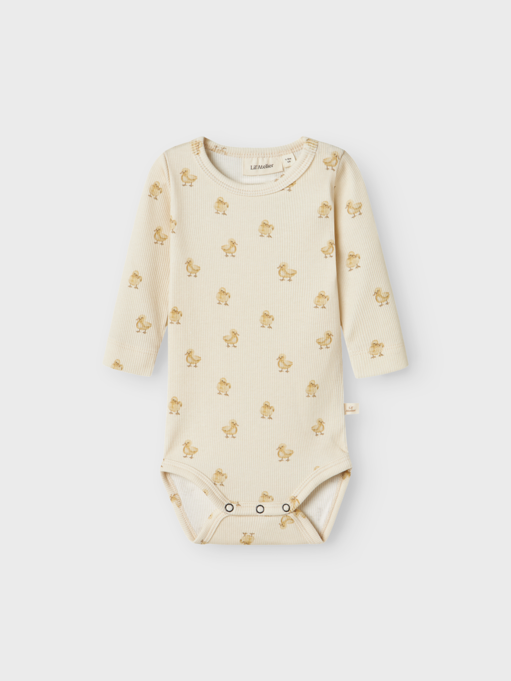 Lil' Atelier BABY LAVO EMO LS SLIM BODY - Turtledove Duck