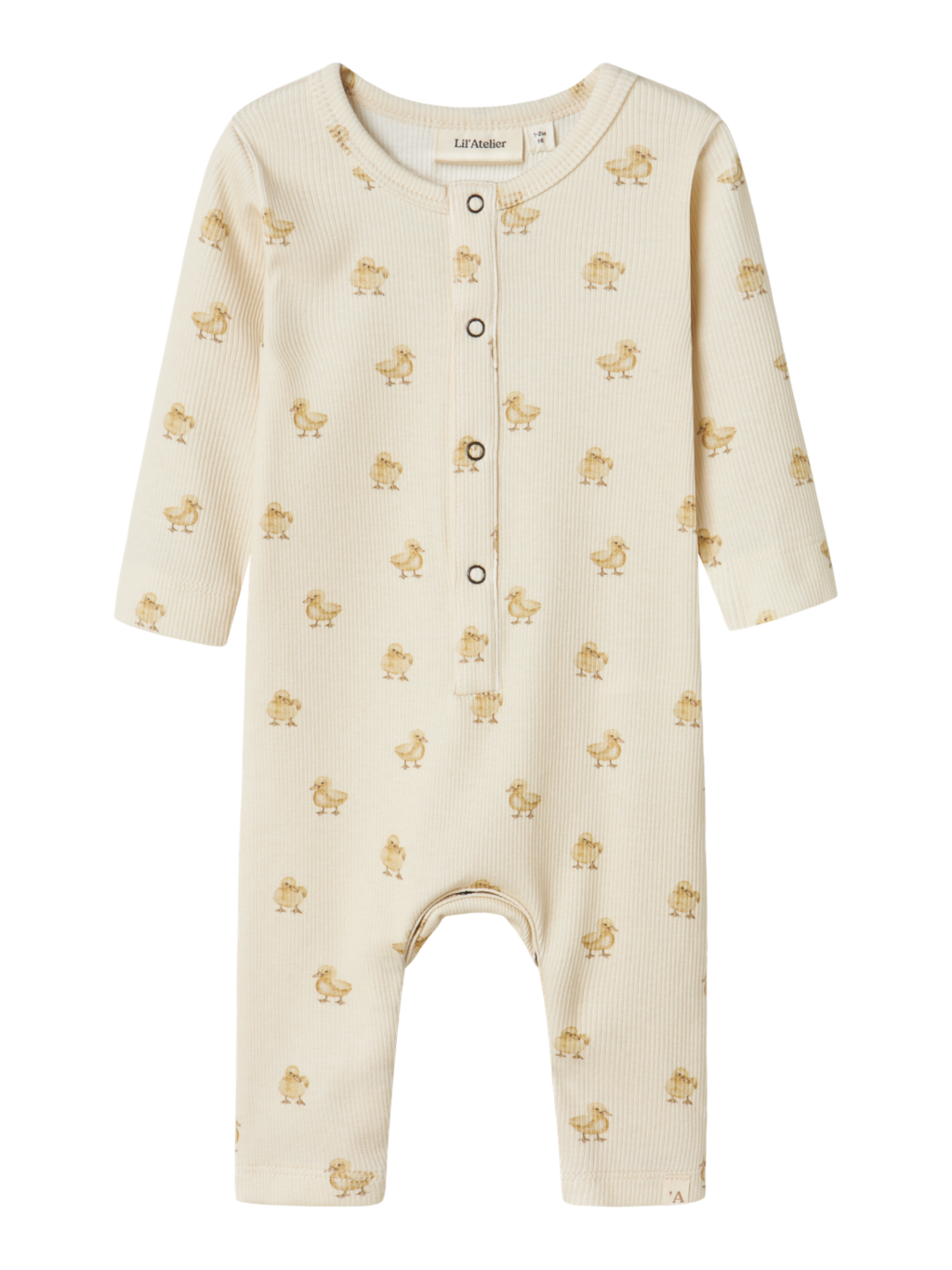 Lil' Atelier BABY LAVO EMO LS SLIM SUIT - Turtledove Duck