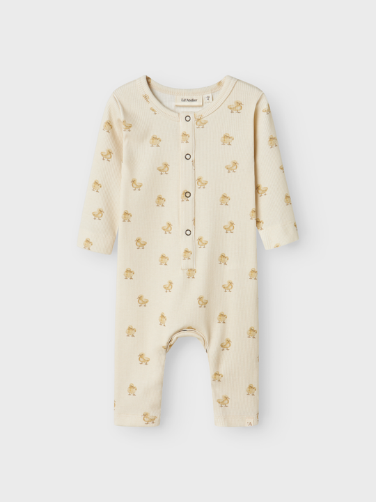 Lil' Atelier BABY LAVO EMO LS SLIM SUIT - Turtledove Duck