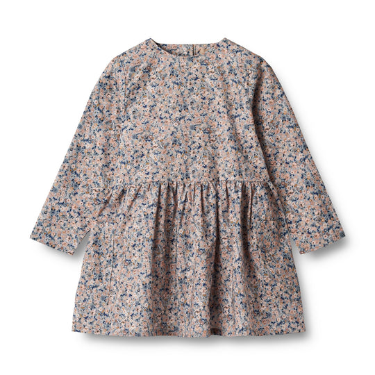 Wheat Main Dress L/S Aima - Cloudy Wild Flowers