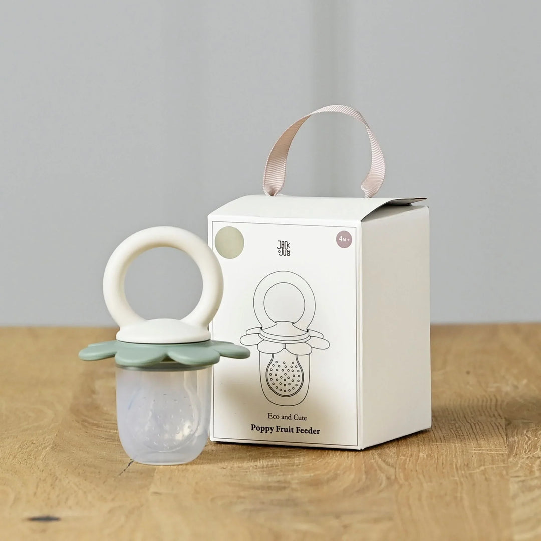 Jack o Juno | Poppy Fruit Feeder - Cream &amp; Sage