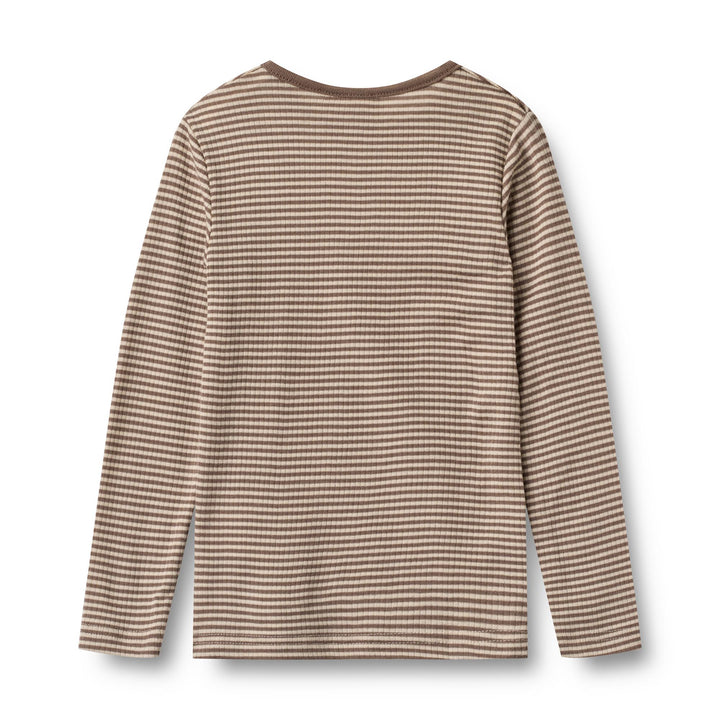Wheat | Ull Genser Alfie - Wood Stripe