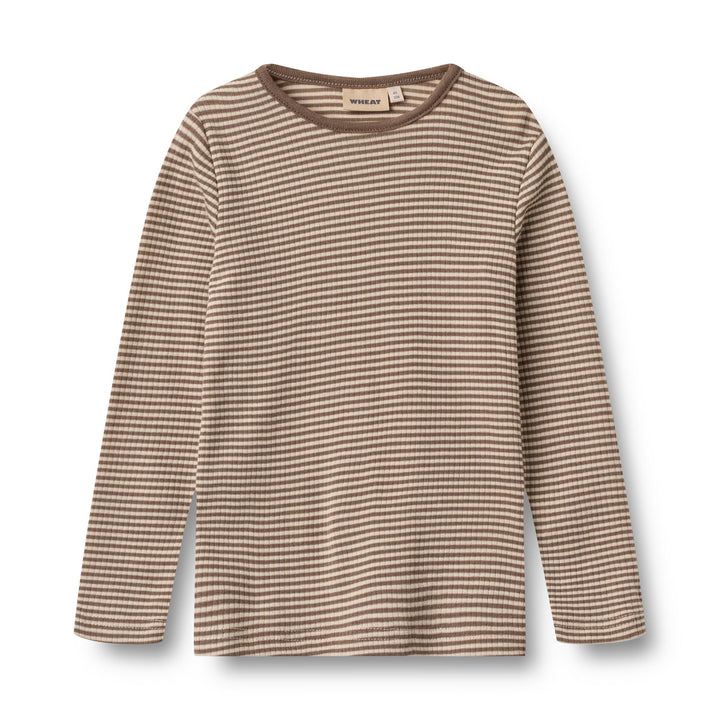 Wheat | Ull Genser Alfie - Wood Stripe