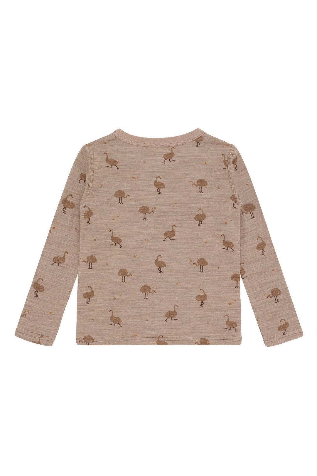 Hust &amp; Claire | Abba Ostrich Trøye Ull/Bambus – Biscuit