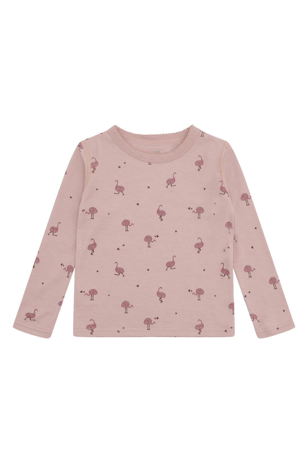 Hust &amp; Claire | Abba Ostrich Trøye Ull/Bambus – Adobe Rose