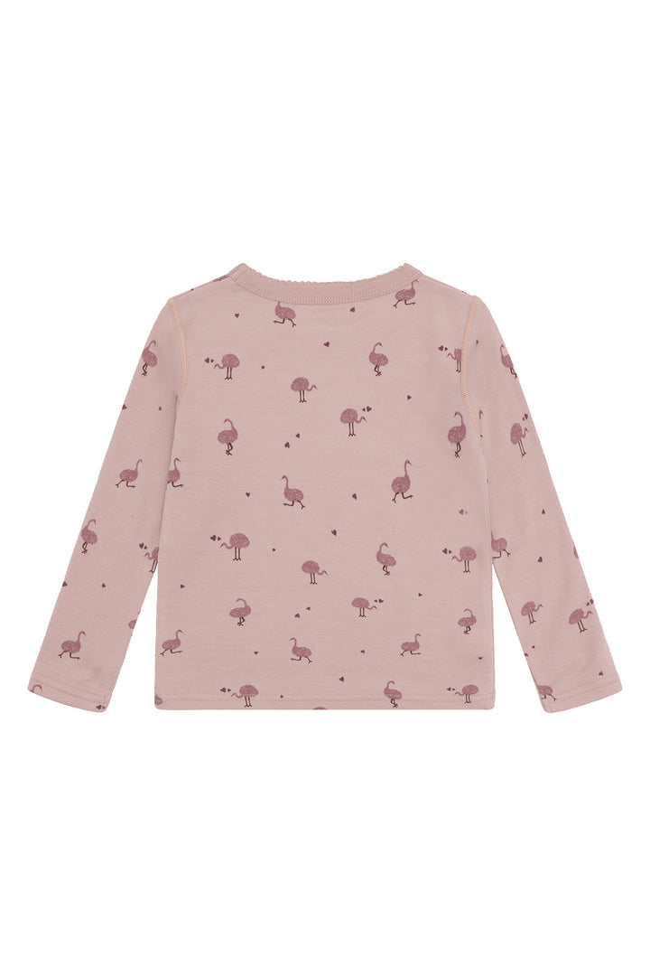 Hust &amp; Claire | Abba Ostrich Trøye Ull/Bambus – Adobe Rose