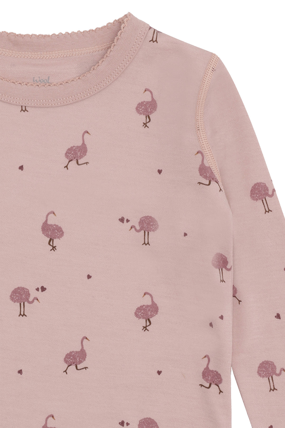 Hust &amp; Claire | Abba Ostrich Trøye Ull/Bambus – Adobe Rose