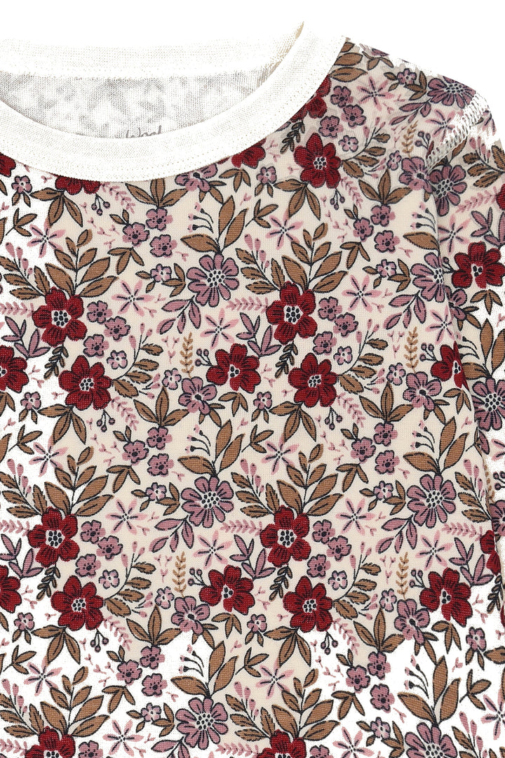 Hust &amp; Claire | Abba Flor Trøye Ull/Bambus – Offwhite