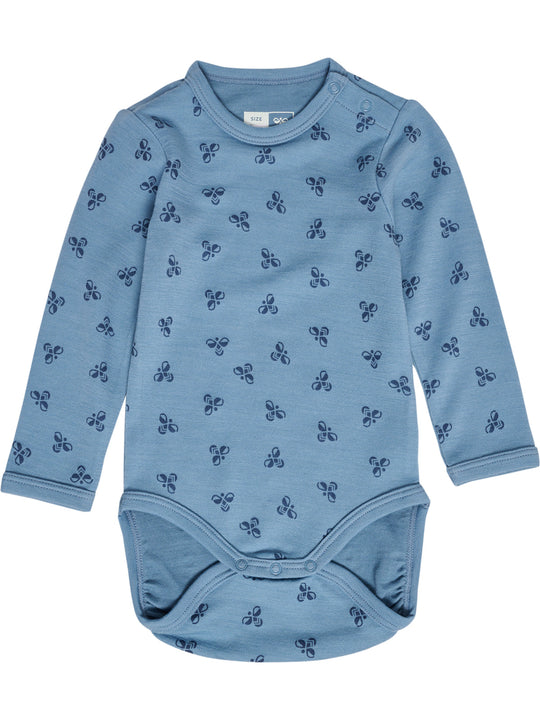 hummel BAMBO BODY LS - BLUE SHADOW