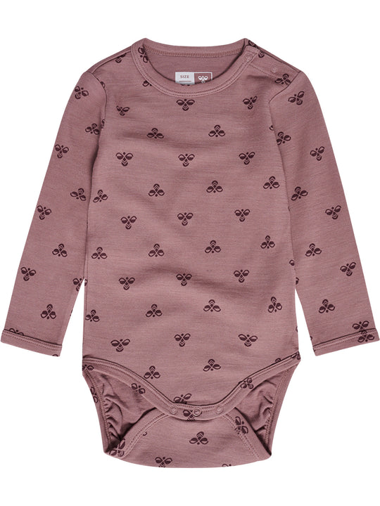 hummel BAMBO BODY LS - TWILIGHT MAUVE