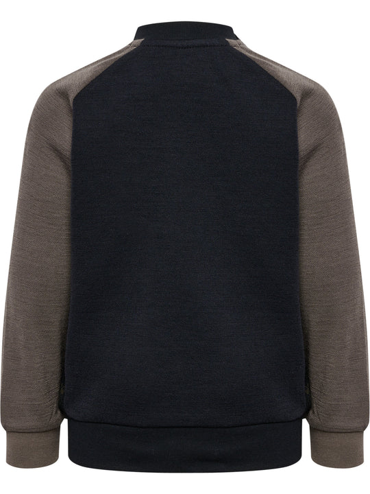 hummel WULBATO SWEATSHIRT - MAJOR BROWN