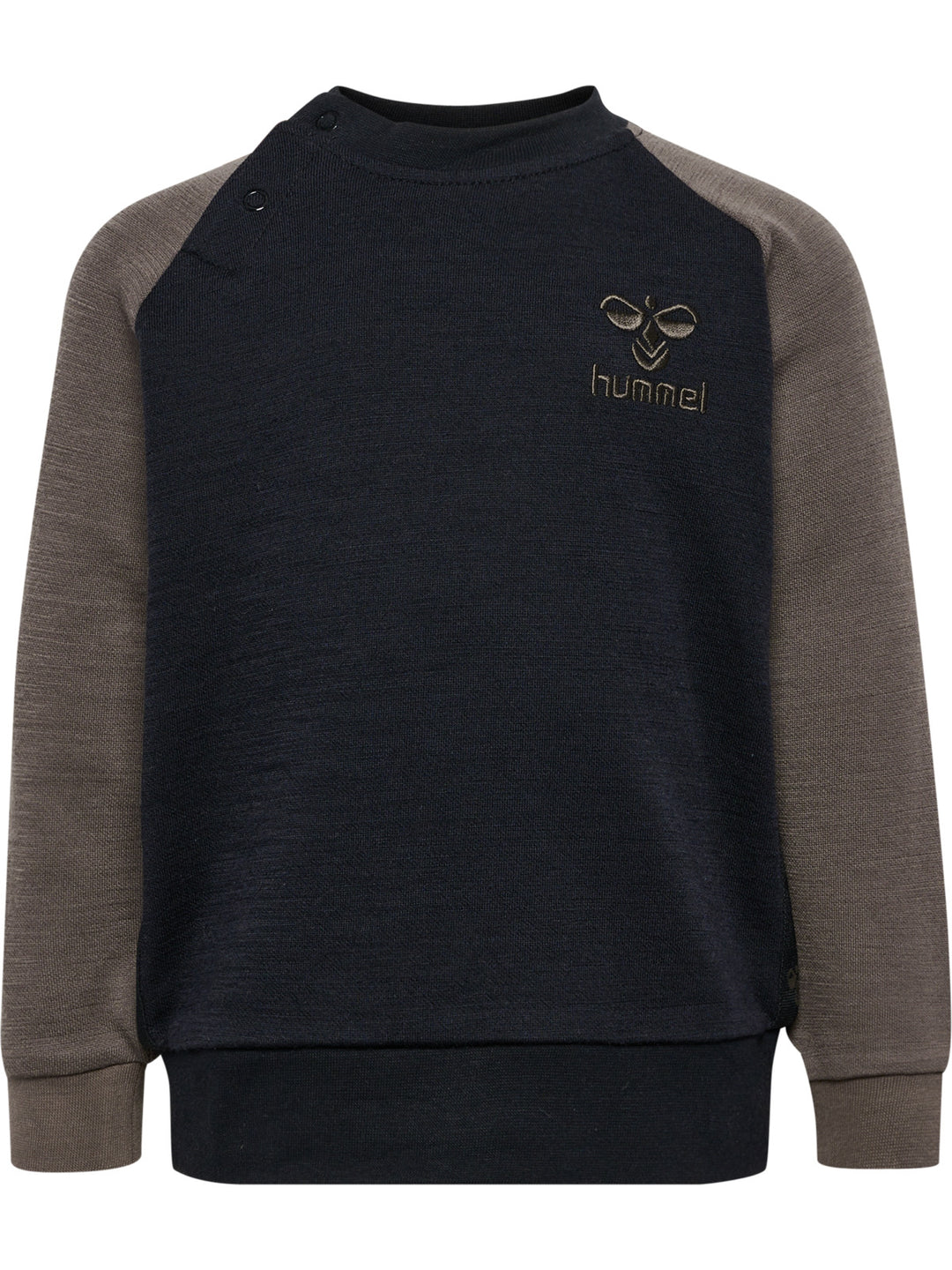 hummel WULBATO SWEATSHIRT - MAJOR BROWN