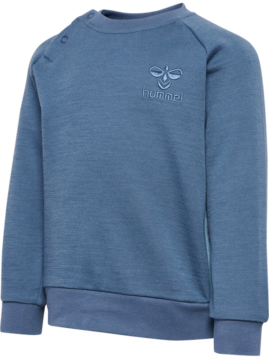 hummel WULBATO SWEATSHIRT - BERING SEA