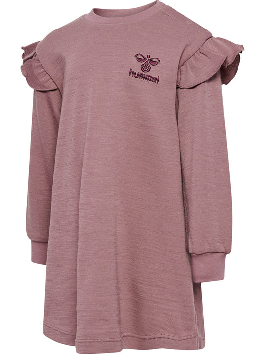 hummel WULBATO DRESS LS - TWILIGHT MAUVE